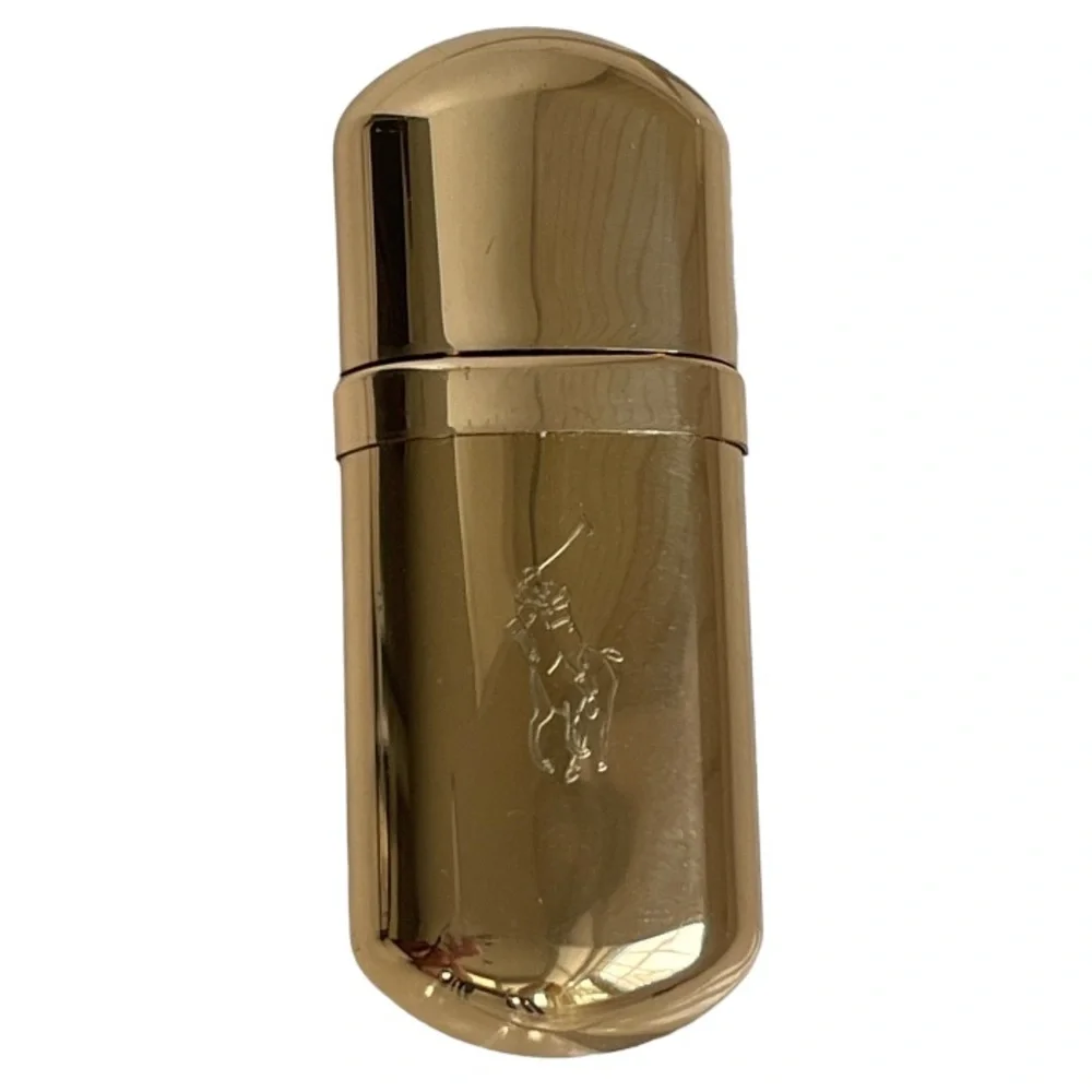 Polo Ralph Lauren Gold Rare Vintage Fragrance Bottle Collectible Vintage Bottles